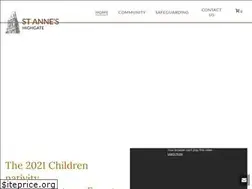 Sites similar to saintanneshighgate.co.uk