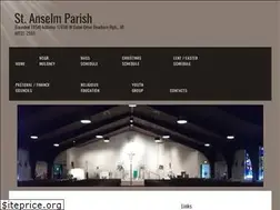 Sites similar to saintanselmparish.org