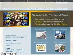 Sites similar to saintanthonyofpadua.org