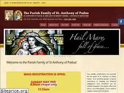 Sites similar to saintanthonypadua.org