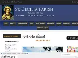 Sites similar to saintceciliawilbraham.org