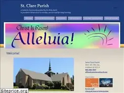 Sites similar to saintclarechurch.org