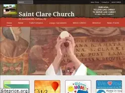 Sites similar to saintclarenj.com
