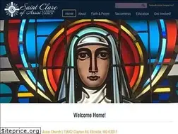 Sites similar to saintclareofassisi.org