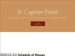 Sites similar to saintcyprian.org