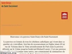 Sites similar to saintdenys.net