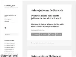 Sites similar to saintdujour.info