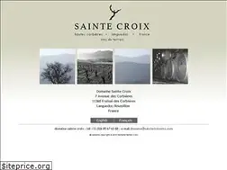 Sites similar to saintecroixvins.com