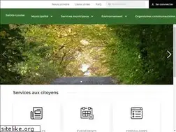 Sites similar to saintelouise.qc.ca