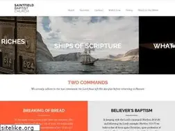 Sites similar to saintfieldbaptist.org.uk