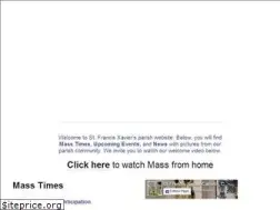 Sites similar to saintfrancisxavierchurch.com