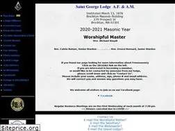 Sites similar to saintgeorgelodge.org