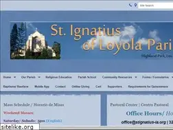 Sites similar to saintignatiusparish.com