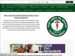 Sites similar to saintjamescatholic.org