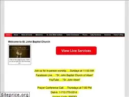 Sites similar to saintjohnbc.org