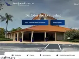 Sites similar to saintjohntheevangelist.com