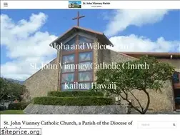 Sites similar to saintjohnvianneyhawaii.org