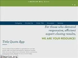 Sites similar to saintlawrencetitle.com
