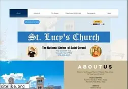 Sites similar to saintlucy.net