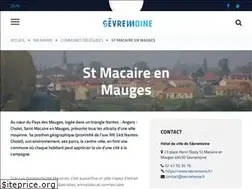 Sites similar to saintmacaireenmauges.fr