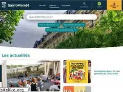 Sites similar to saintmande.fr