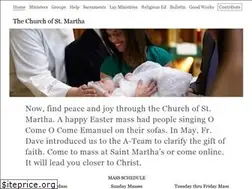 Sites similar to saintmartha.net