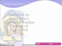 Sites similar to saintmarycoptic.org