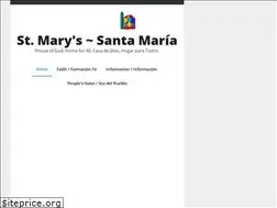 Sites similar to saintmarysseattle.org