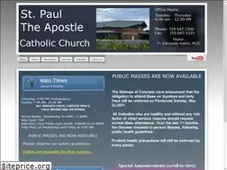 Sites similar to saintpaulapostlechurch.org