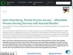 Sites similar to saintpetersburgprocessserver.com