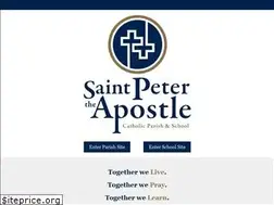 Sites similar to saintpetertheapostle.com