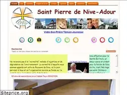 Sites similar to saintpierredeniveadour.fr