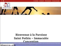 Sites similar to saintpothin-immaculee.com