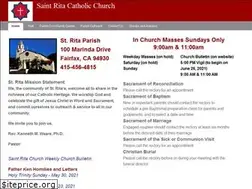 Sites similar to saintritachurch.org