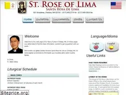 Sites similar to saintroselima.com