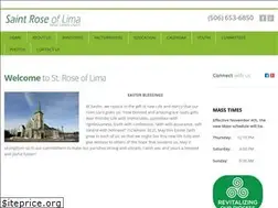 Sites similar to saintroseoflima.ca