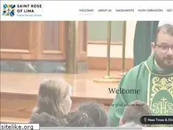 Sites similar to saintroseoflima.com
