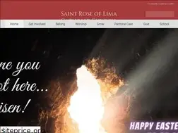 Sites similar to saintroseoflima.net