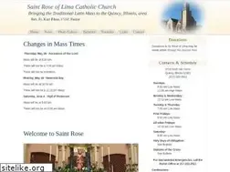 Sites similar to saintrosequincy.org