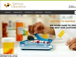 Sites similar to saintroylifescience.com