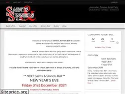 Sites similar to saintsandsinnersball.com.au