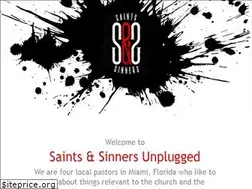 Sites similar to saintsandsinnersunplugged.com