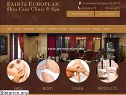 Sites similar to saintseuropeanskincare.com