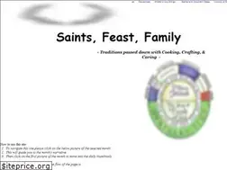 Sites similar to saintsfeastfamily.com