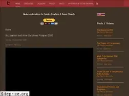 Sites similar to saintsjoachimandanne.net