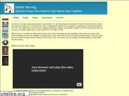 Sites similar to saintsserving.net
