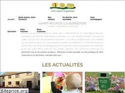 Sites similar to saintsulpicelegueretois.fr