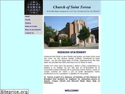 Sites similar to saintteresachurch.org