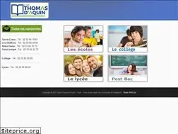 Sites similar to saintthomasdaquin.org