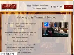 Sites similar to saintthomashollywood.org